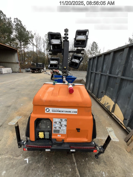 2023 Generac MLT2 Diesel, Flex Switch 120V Input, Powerzone Controller, (4) 320W LED Lights, 4kW Generator, 39.9 Gal Fuel Tank, 2" Ball, T3