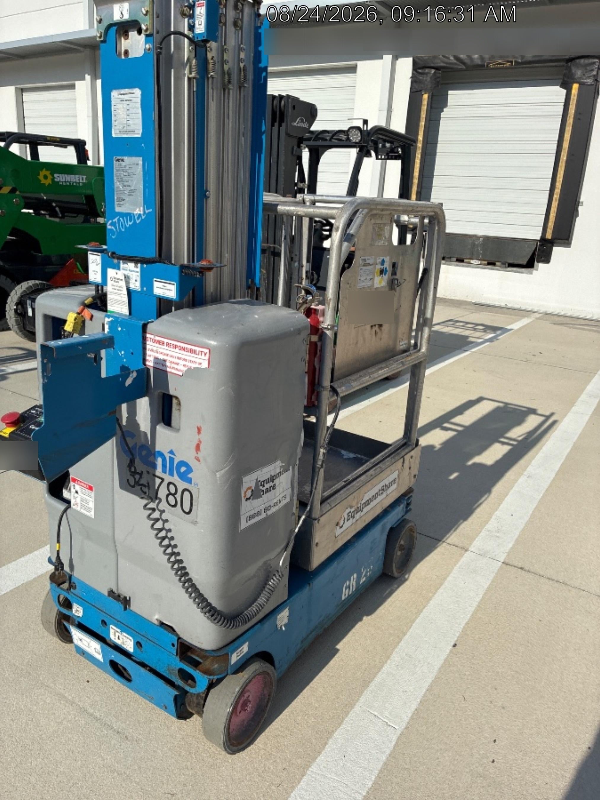 2019 GENIE GR-20