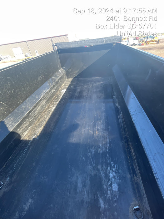 2024 TEXAS PRIDE TRAILERS 14'L x 7'W 5 Cu Yd Trunnion Hydraulic Dump