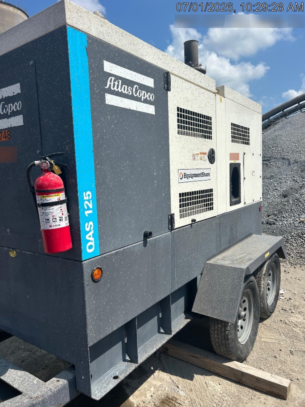 2020 ATLAS COPCO QAS 125