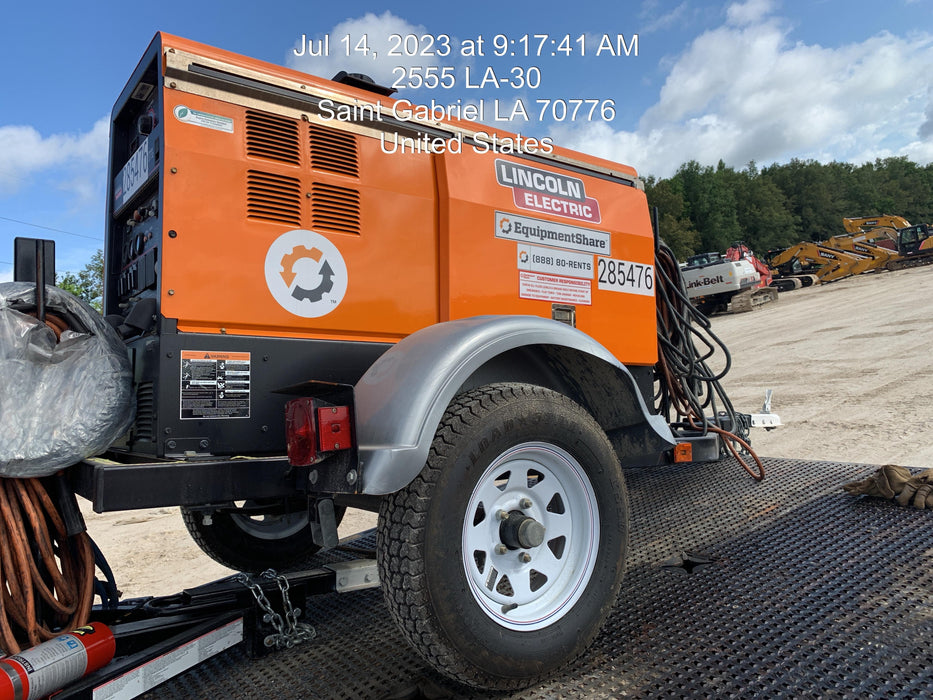 2022 Lincoln Electric LE400 Kubota V1505, Trlr, Cable Rack, Light Kit, ES Decals, T3