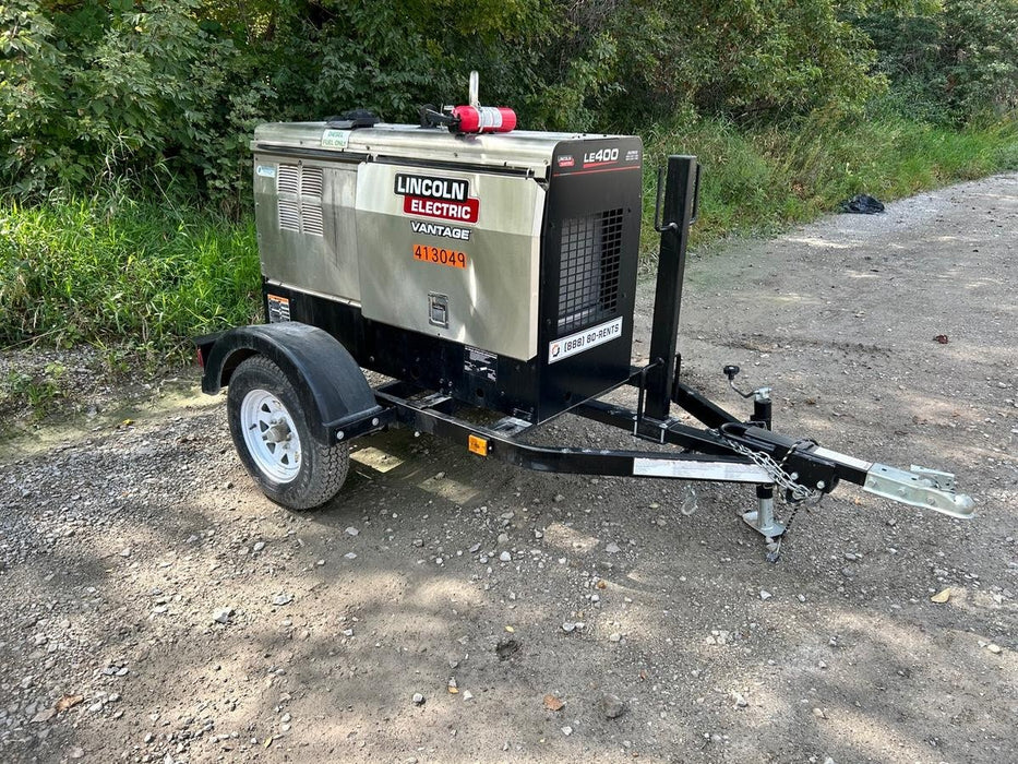 2024 Lincoln Electric LE400 Kubota V1505, Trlr, Cable Rack, Light Kit, ES Decals, T3