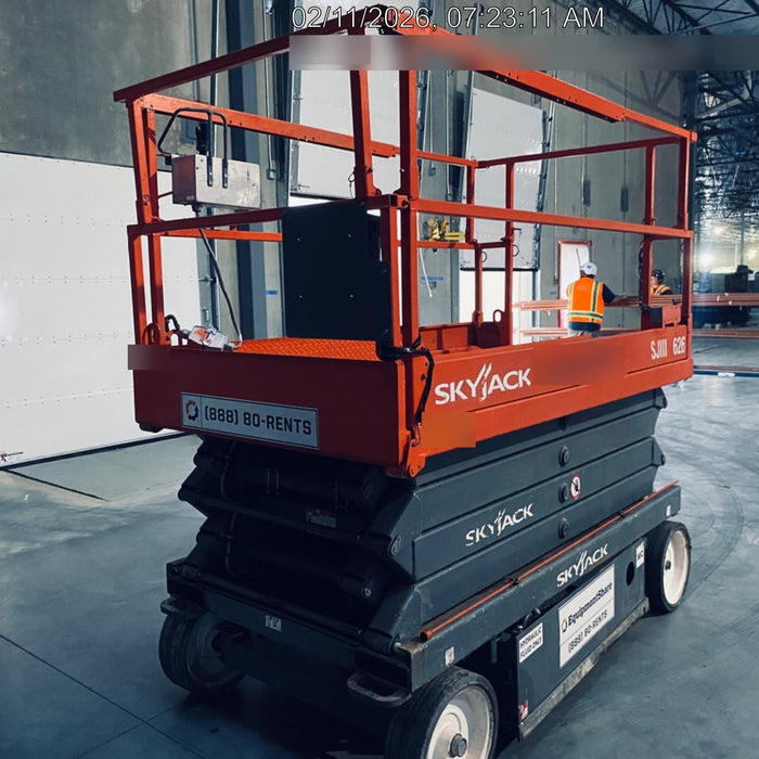 2019 Skyjack SJIII-4626 Standard Options, Trojan Batteries