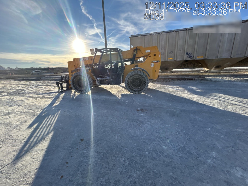 2020 JCB 509-42 Canopy, Solid Tires, Work Lights, Beacon, Aux Hydraulics, Back up Alarm, Lifting Eye, ES Decals
