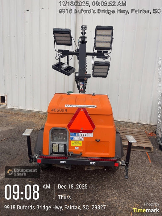 2024 Generac MLT6SKDS-STD4 ELEC WINCH Diesel, Electric Winch Mast, Powerzone Controller, (4) 320W LED Lights, 4kW Generator, 39.9 Gal Fuel Tank, 2" Ball, T3