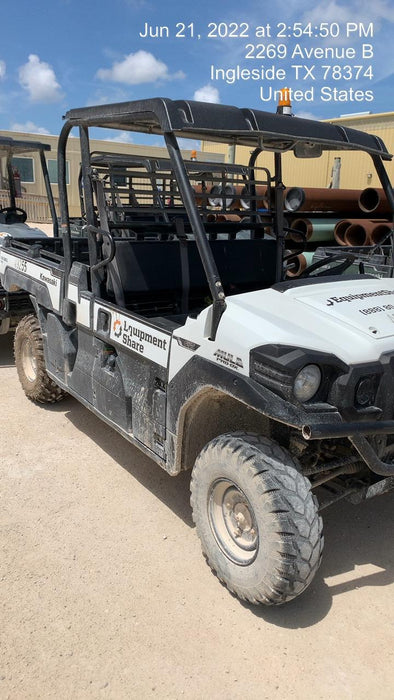 2019 Kawasaki Mule PRO-DXT - 3 Passenger 3 Seater, Standard Options, Backup Alarm, Beacon, Plastic Hard Top, Poly Windshield, Horn Kit