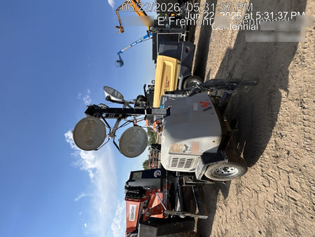 Wacker Neuson LTV6K-MH Wacker Neuson LTV6K Mobile Light Tower w/Fuel Level Sensor Installed