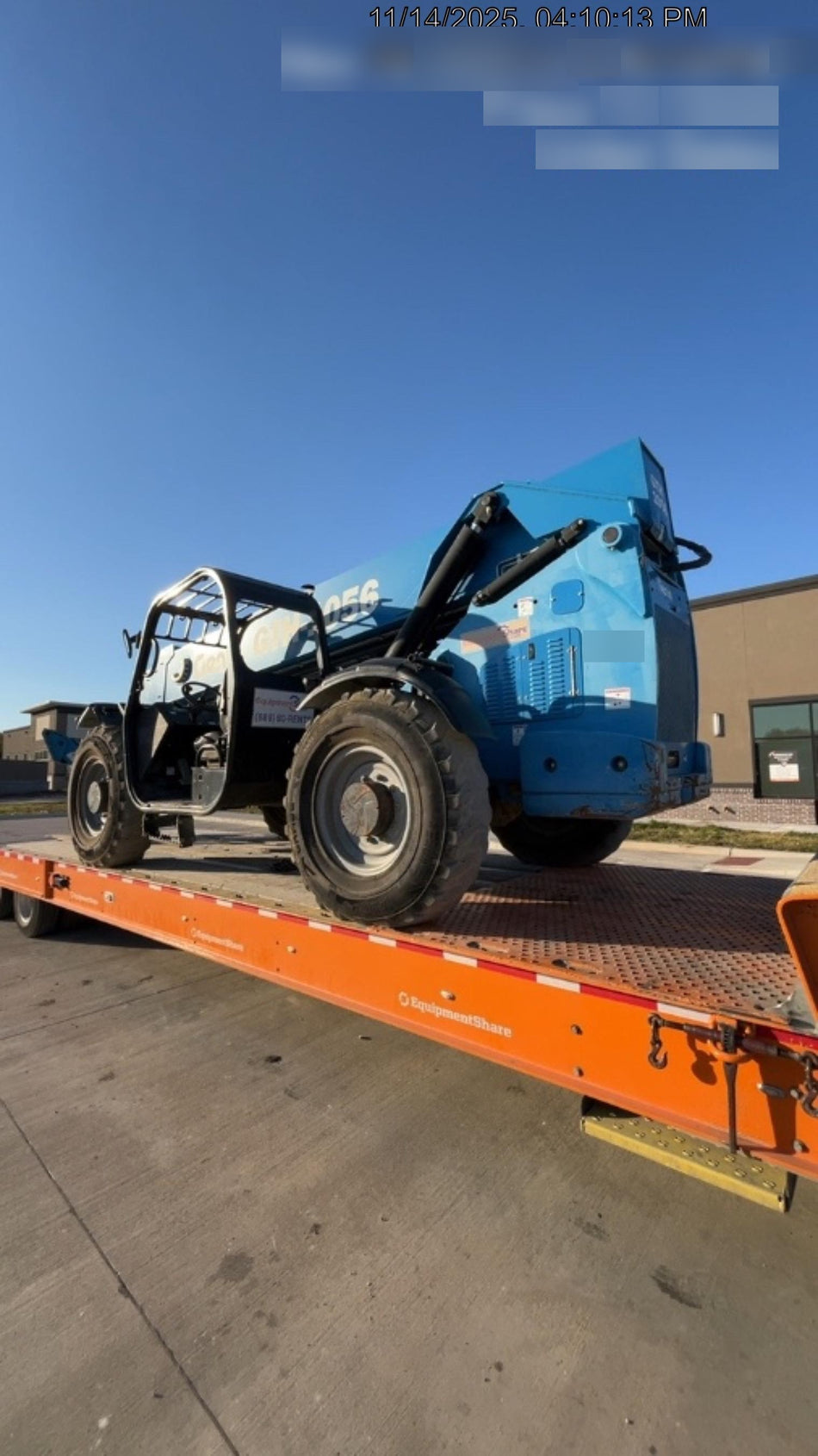 2016 GENIE GTH-1056