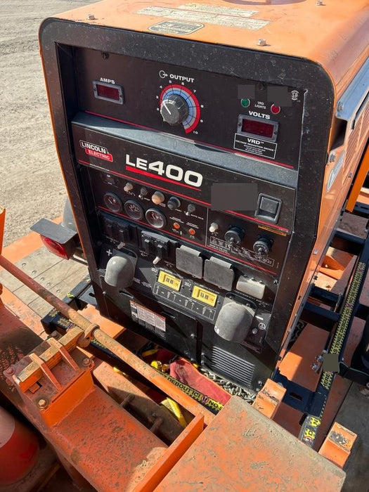 2022 Lincoln Electric LE400 Kubota V1505, Trlr, Cable Rack, Light Kit, ES Decals, T3