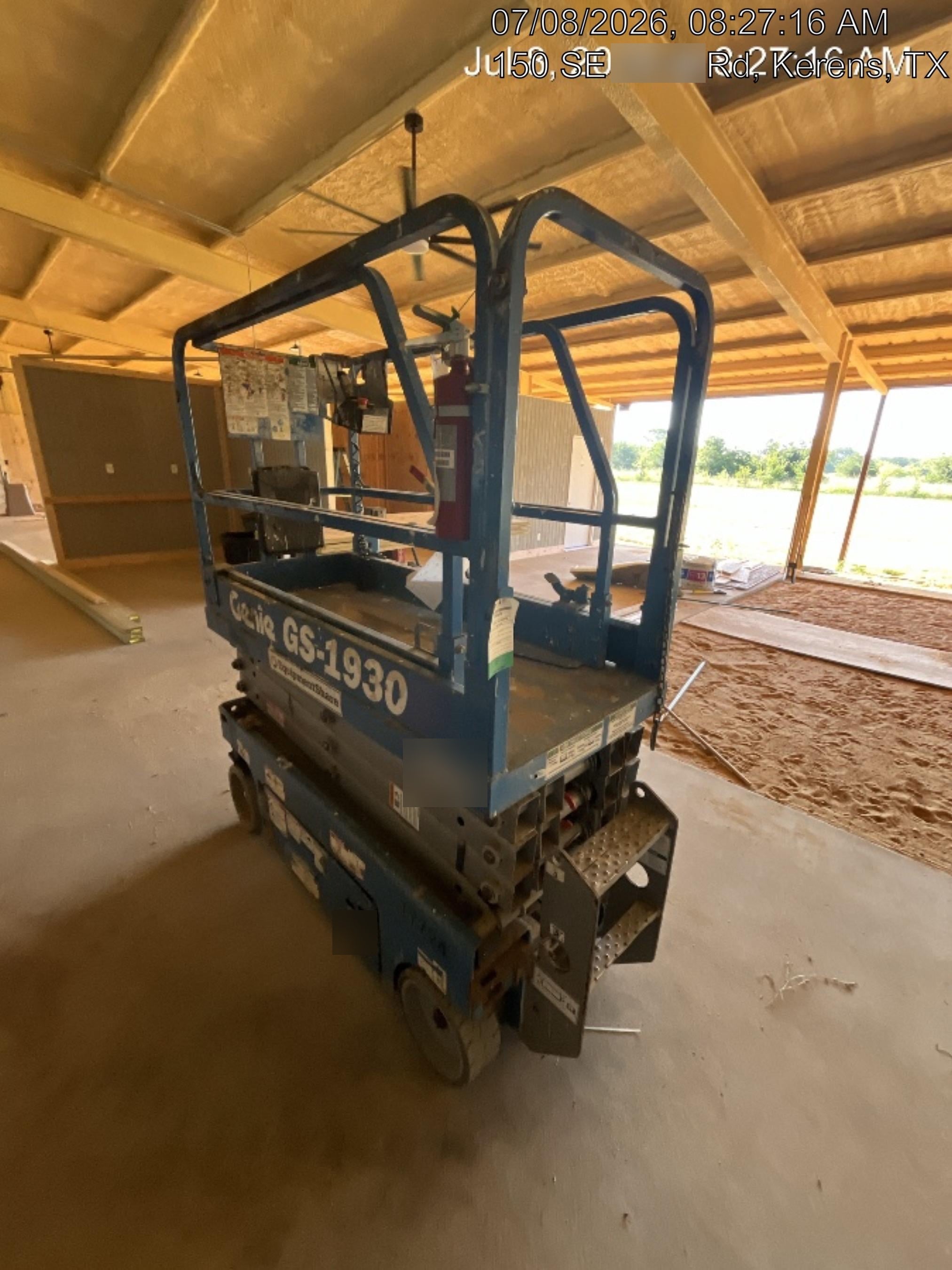 2018 Genie GS-1930 Genie GS-1930 w/Fixed Rail, Chain Entry