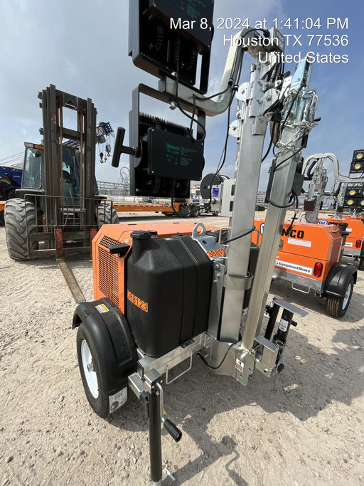 2024 Wanco WLTT-4MM4K Diesel, Deep Sea Controller, Shore Power Plug, Auto Start, (4) 350W LED Floodlights, 4kW Generator, 60 Gal Fuel Tank, 2" Ball, T3