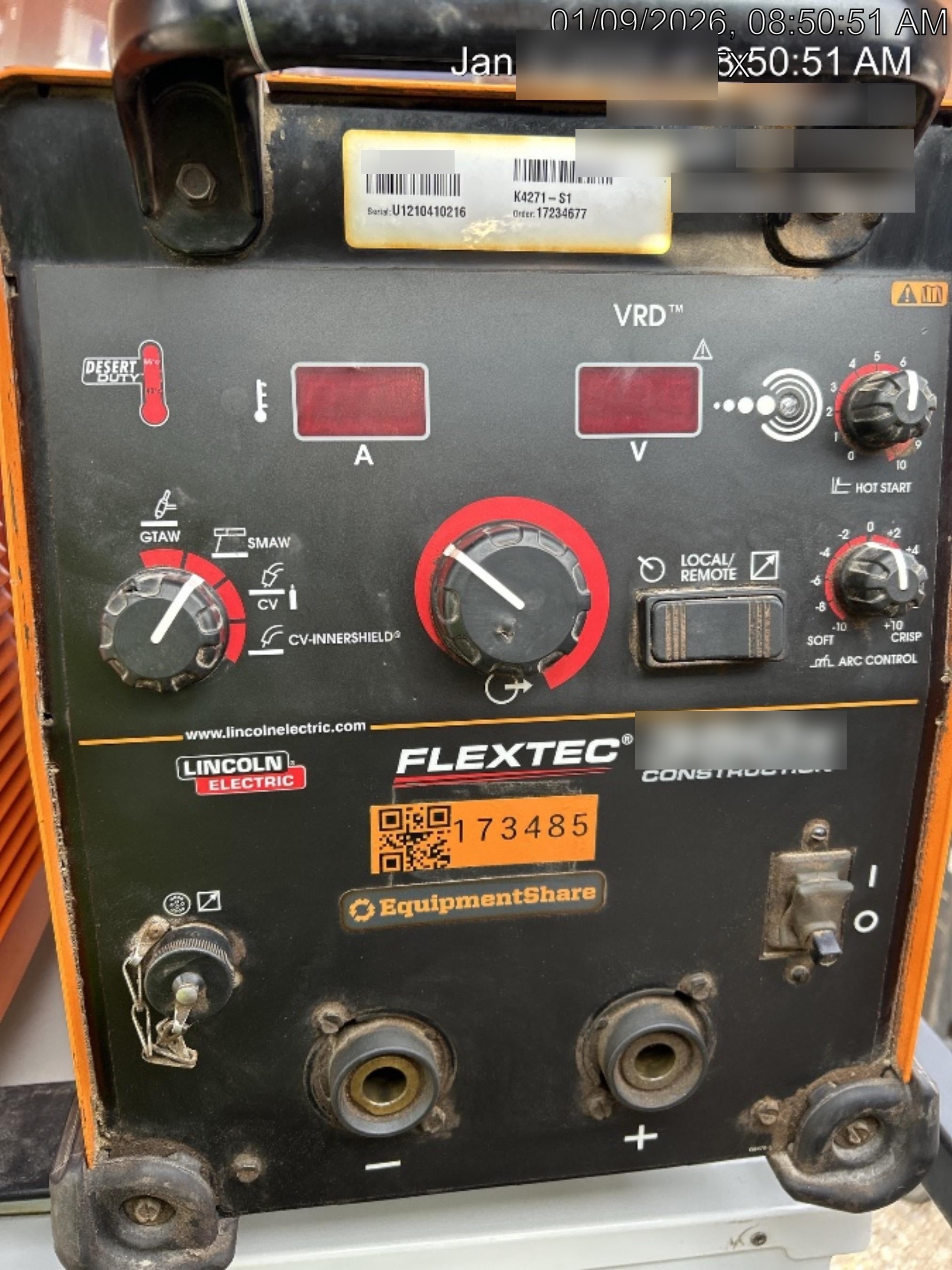 2021 LINCOLN ELECTRIC FLEXTEC 350X