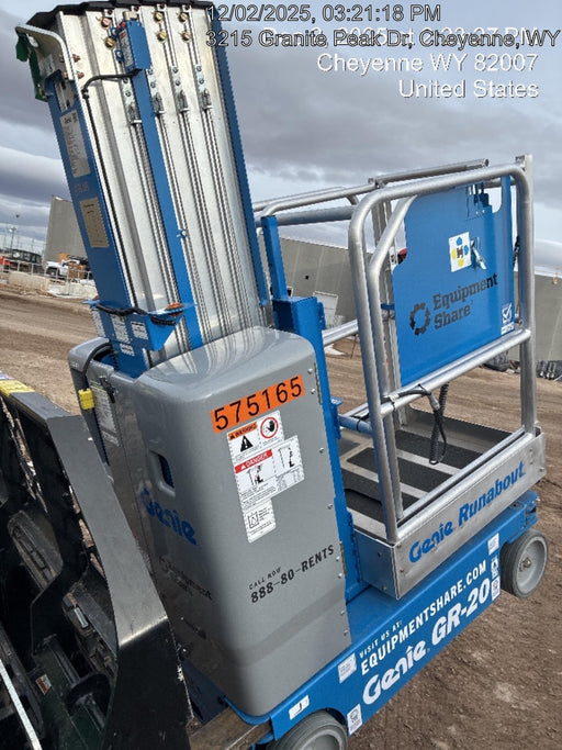 2025 GENIE GR-20