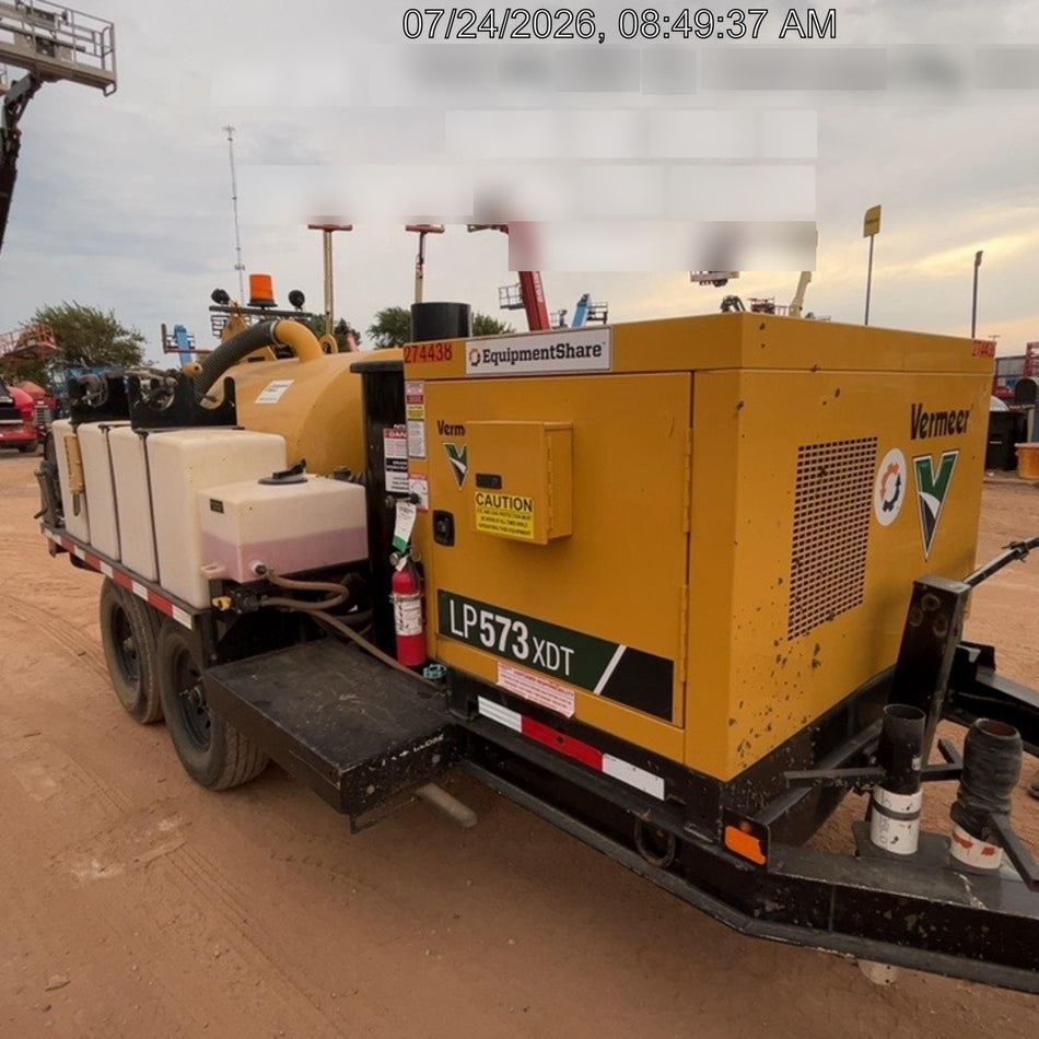 2023 Vac-Tron LP573XDT T4 Koehler Diesel Engine, 500 Gallon Debris Tank, x2 100 Gallon Water Tanks