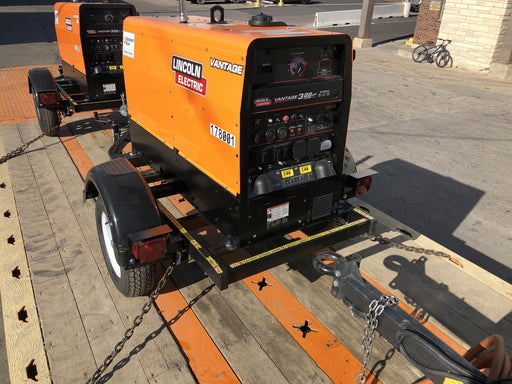 2021 Lincoln Electric Vantage 322 Vantage 322 Ready Pak 3 w/ Decals, ORANGE (includes trailer, cable rack, fender light kit) NO Telematics