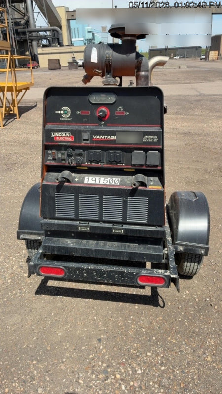 2021 Lincoln Electric Vantage 549X Ready Pak 3, ORANGE (includes trailer, cable rack, fender light kit)