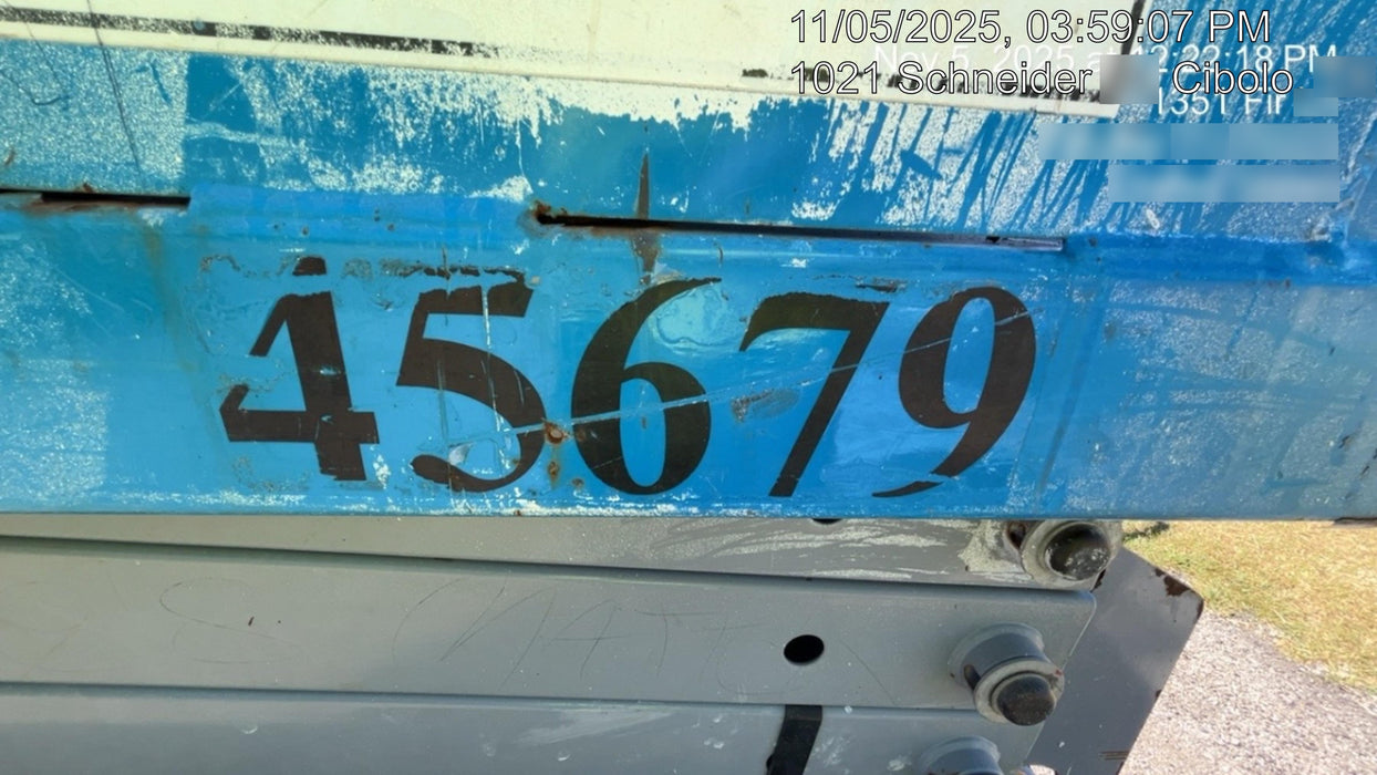 2019 Genie GS-1930 Fixed rails with chain Entry