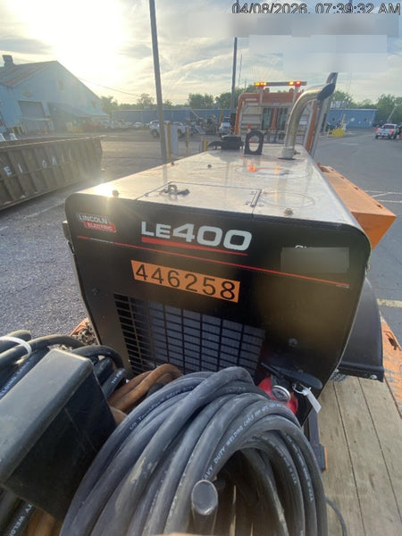 2021 Lincoln Electric Vantage 549X Ready Pak 3, ORANGE (includes trailer, cable rack, fender light kit)