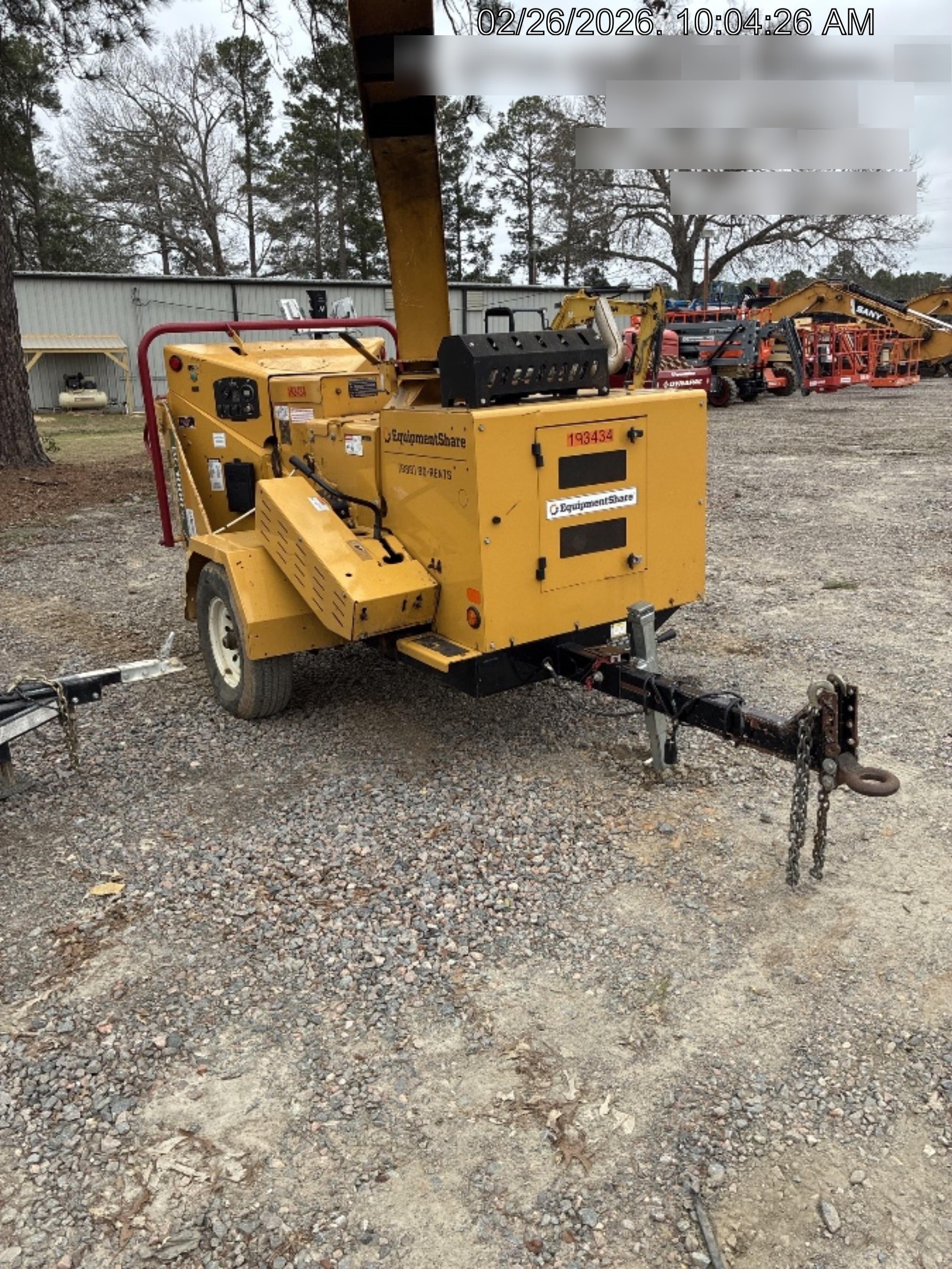 2021 VERMEER BC1000XL Diesel