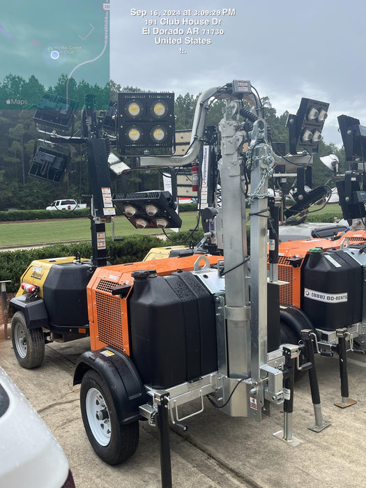 2024 Wanco WLTT-4MM4K Diesel, Deep Sea Controller, Shore Power Plug, Auto Start, (4) 350W LED Floodlights, 4kW Generator, 60 Gal Fuel Tank, 2" Ball, T3