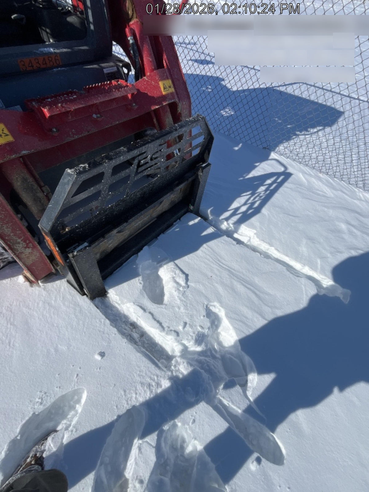 2025 EXPRESS STEEL 48" Pallet Fork