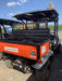2021 Kubota RTV-X1140W-H Plastic Canopy, Windshield Acrylic Clear, LED Strobe Light, Wire Harness Kit, Back up Alarm