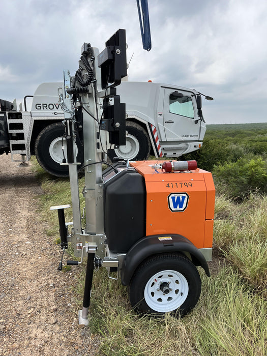 2024 Wanco WLTT-4MM4K Diesel, Deep Sea Controller, Shore Power Plug, Auto Start, (4) 350W LED Floodlights, 4kW Generator, 60 Gal Fuel Tank, 2" Ball, T3