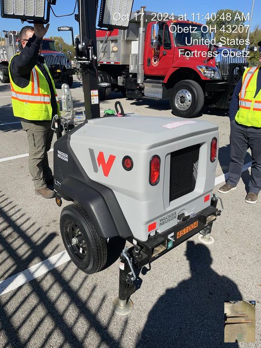 2024 Wacker Neuson LTT4 Diesel, Kohler KDW702, Deep Sea Controller, Auto Start, LED 320W, Bypass Outlet, T3