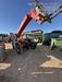 2020 Manitou MTA10055 Cab/Heat/Air, LED Work Lights, Solid Tires, Lift Hook, Beacon, Auxiliary Hydraulics w/66" Carriage and 60" Forks