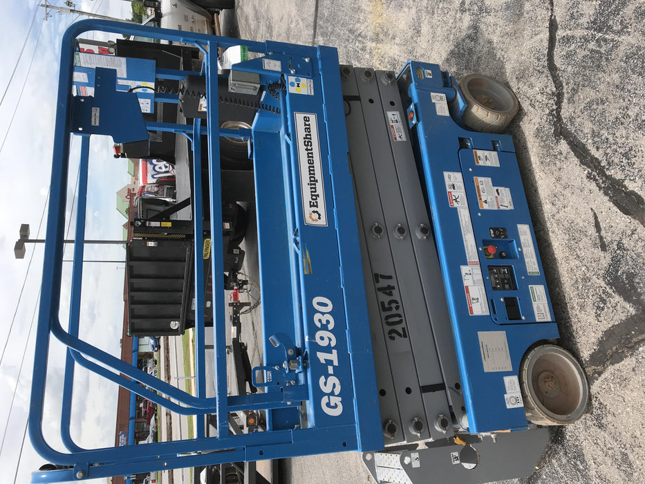 2018 Genie GS-1930 Genie GS-1930 Scissor Lift w/Standard Options