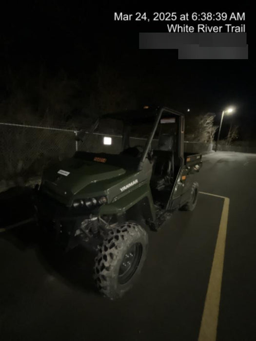 2021 Yanmar YU1000 Canopy, Steel Wheel, Poly WindShield, Beacon, Backup Alarm