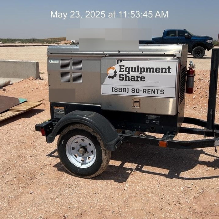 2019 Lincoln Electric Vantage 322 Welder Ready-Pak 3, Two wheel trailer, Fender and Light kit, Cable Rack