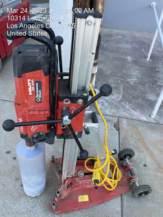 2021 HILTI DD 150-U