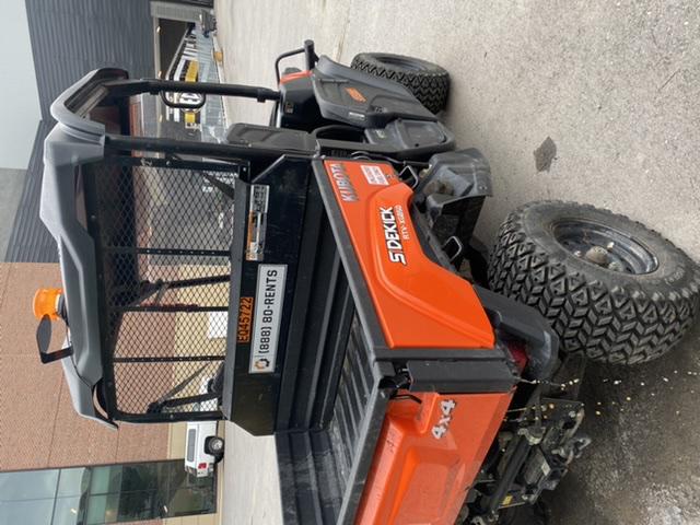2019 Kubota RTV-XG850WL-H 4wd Utility Cart, Gas, 2 Seat, LED Strobe, Windshield Tempered Glass, Plastic Canopy, Wire Harness Kit, Backup Alarm