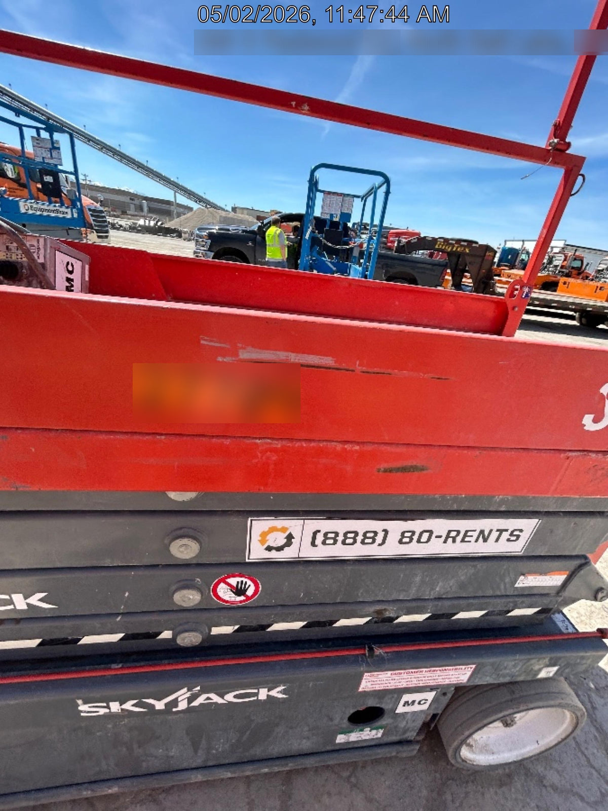 2019 Skyjack SJIII-3226 Standard Options