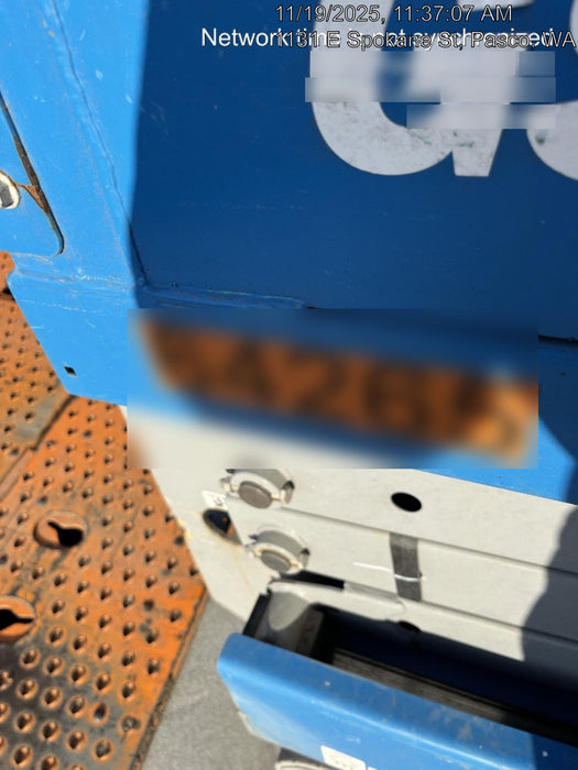 2020 Genie GS-1930 Solid Non Marking Tires, Beacon, Folding rails with half height swing gate, 800W Inverter