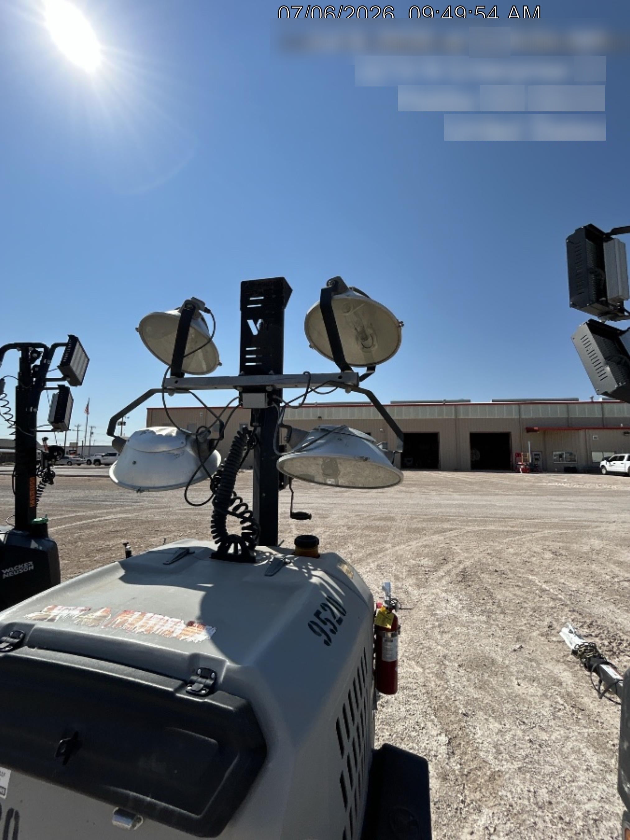Wacker Neuson LTV6K-MH Wacker Neuson LTV6L Towable Light Tower