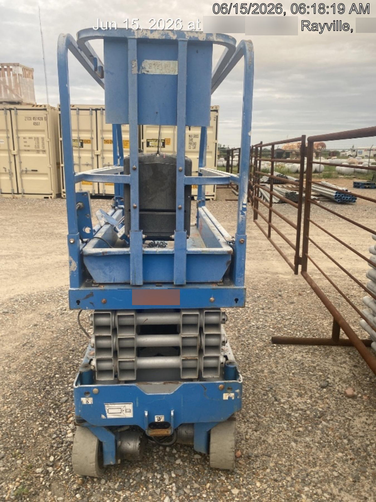 2020 Genie GS-1930 Fixed rails with chain entry gate - Pre A92.20
