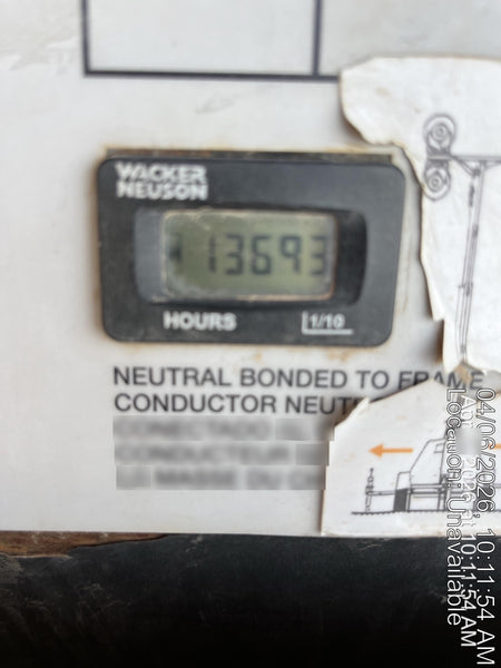 Wacker Neuson LTV6K-MH Wacker Neuson LTV6K Towable Light Tower