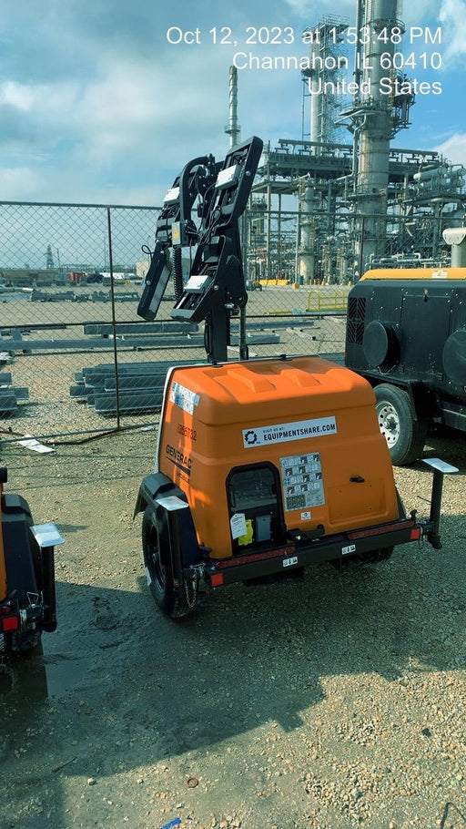2023 Generac MLT2 Diesel, Flex Switch 120V Input, Powerzone Controller, 
(4) 320W LED Lights, 4kW Generator, 39.9 Gal Fuel Tank, 2" Ball, T3