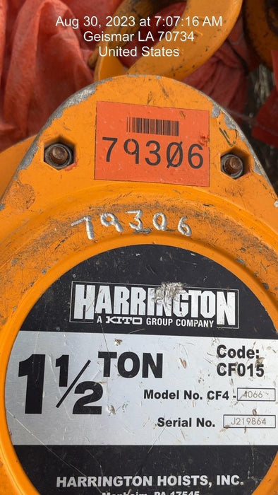 2020 HARRINGTON CF015-10