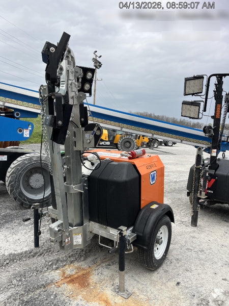 2024 Wanco WLTT-4MM4K Diesel, Deep Sea Controller, Shore Power Plug, Auto Start, (4) 350W LED Floodlights, 4kW Generator, 60 Gal Fuel Tank, 2" Ball, T3