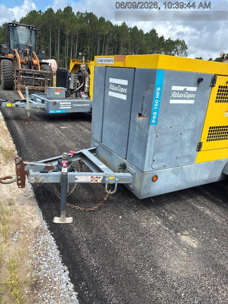 2020 ATLAS COPCO PAS 150 HF CS Enclosed