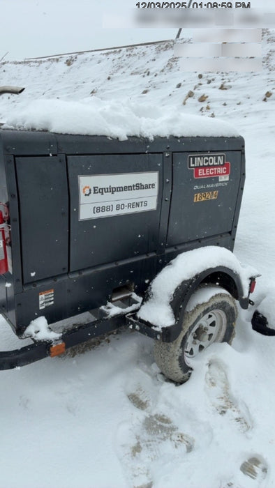 2021 Lincoln Electric Dual Maverick 200/200X Ready Pak 3, Includes Trailer, Cable Rack, Fender Light Kit