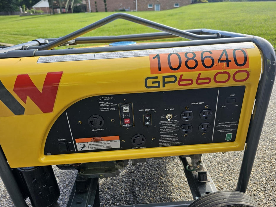 2020 WACKER NEUSON GP6600A