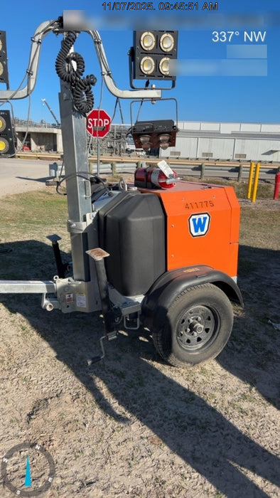 2024 Wanco WLTT-4MM4K Diesel, Deep Sea Controller, Shore Power Plug, Auto Start, (4) 350W LED Floodlights, 4kW Generator, 60 Gal Fuel Tank, 2" Ball, T3