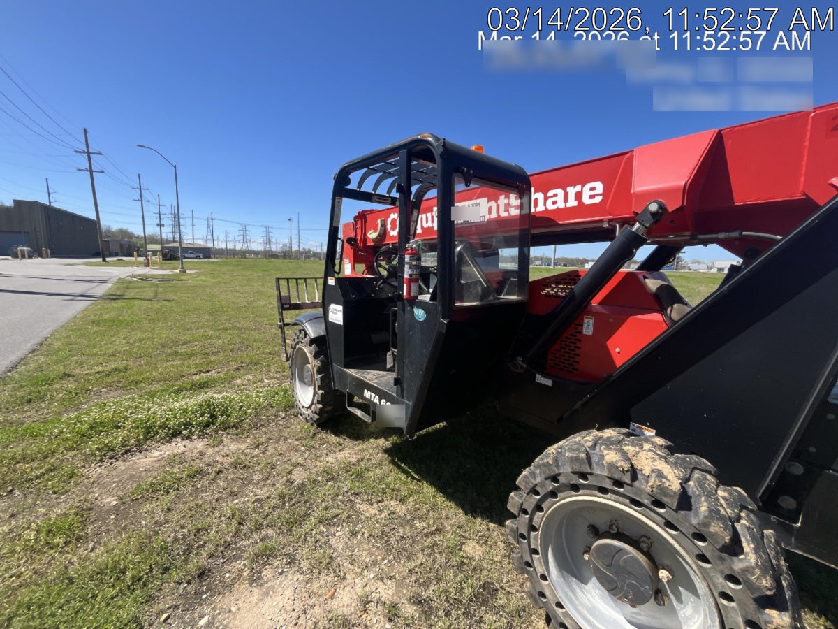 2019 Manitou MTA6034 Manitou MTA6034 Canopy, LED Work Lights, Solid Tires, Beacon, Auxiliary Hydraulics w/48" Carriage and 48" Forks