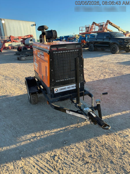 2021 Lincoln Electric Vantage 549X Ready Pak 3, ORANGE (includes trailer, cable rack, fender light kit)