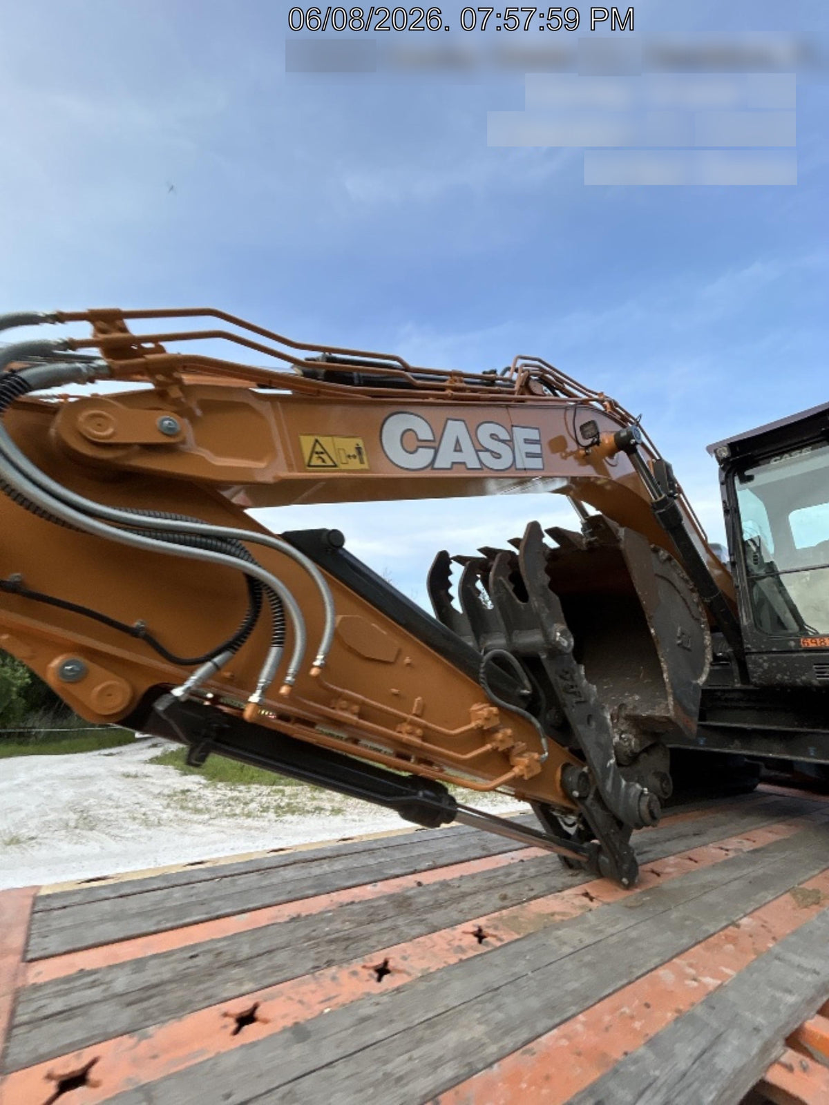 2015 CASE 48" Ditch Cleaning Bucket, Excavator 25-35K