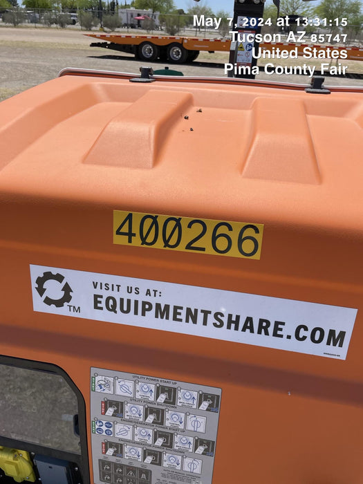 2024 Generac MLT2 Diesel, Flex Switch 120V Input, Powerzone Controller, 
(4) 320W LED Lights, 4kW Generator, 39.9 Gal Fuel Tank, 2" Ball, T3